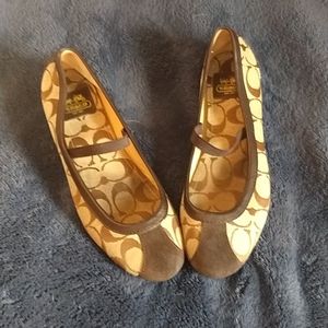 Coach Judey ballerina flats 6 1/2M